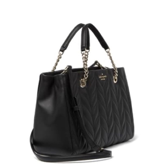 KATE SPADE♠️BRIAR LANE MEENA LEATHER SATCHEL - Picture 3 of 6